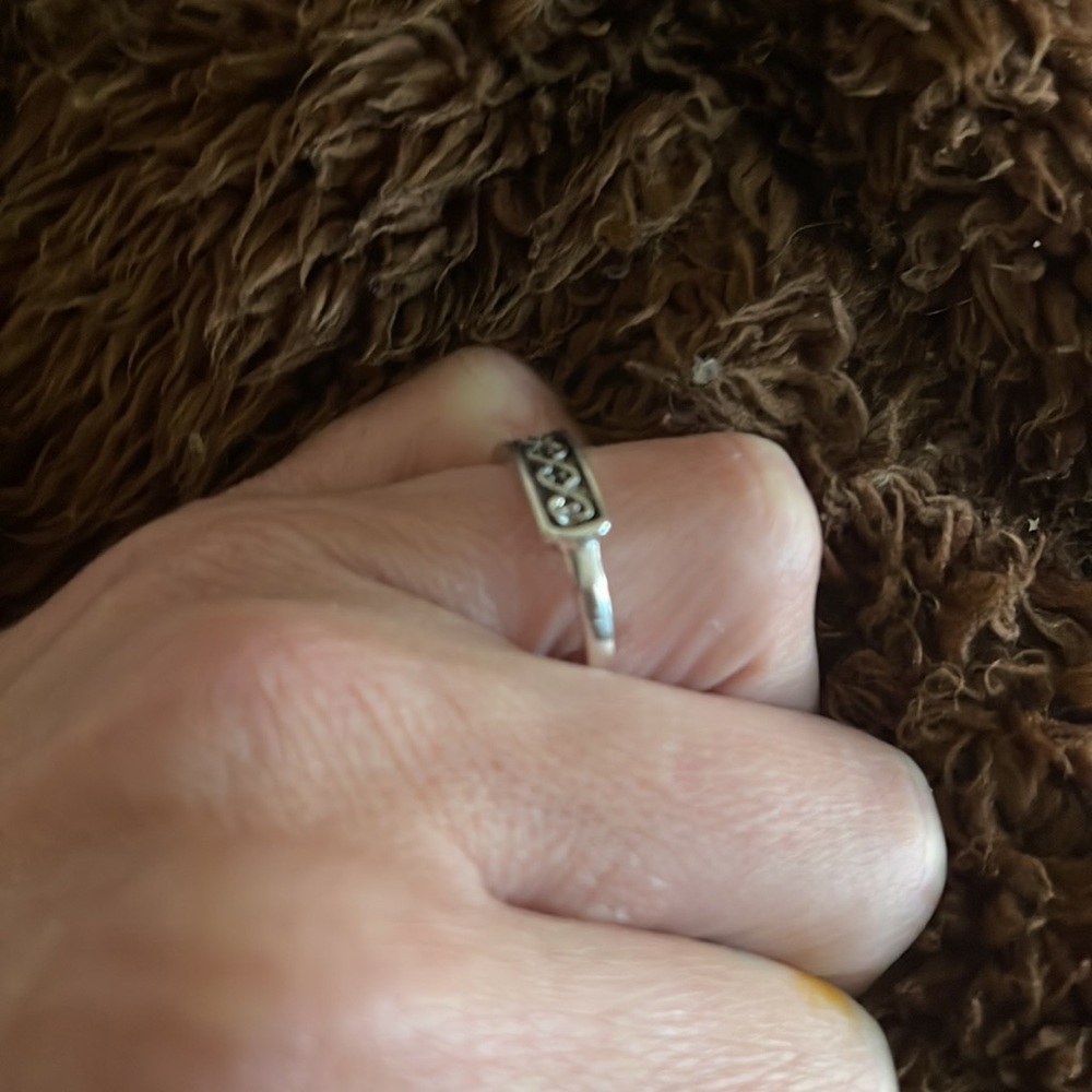 New Sterling Silver Handmade Bohemian Solid Celtic Half Band Minimalist Ring - Picture 7 of 8